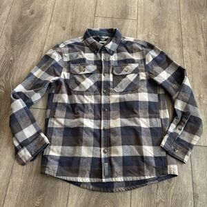 Colorado clothing Men's Blue Plaid Shirt